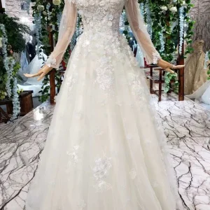 import placeholder for prom dresses tulle high neck long sleeve 160219938