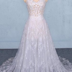 import placeholder for a line spaghetti straps long elegant wed 160220234